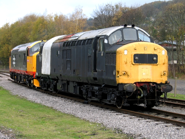 37188 and 37152 at Rowsley